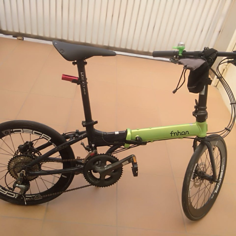 SEPEDA LIPAT SPORT FNHON BLAST WARNA LIME GREEN