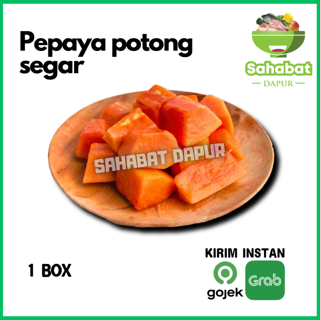 

Pepaya Potong Segar 1 Box - Sahabatdapur