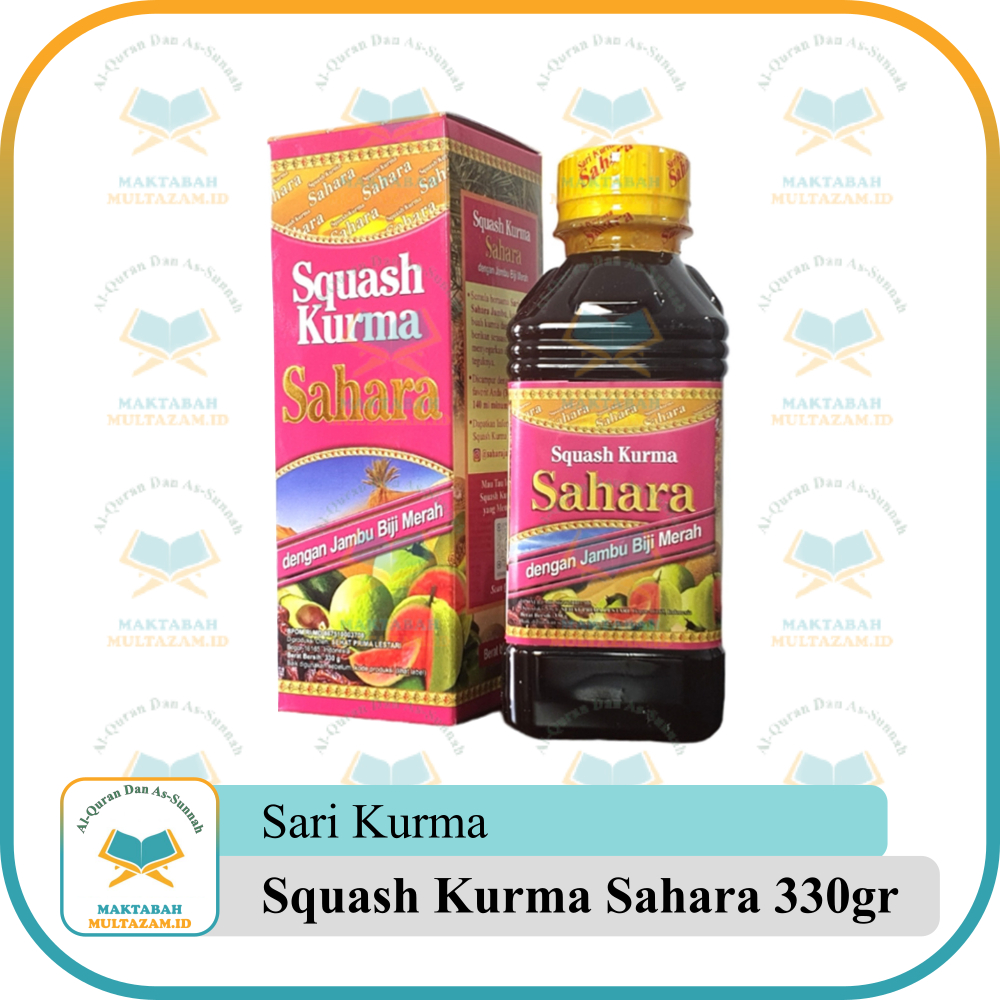 

Sari Kurma Sahara Jambu Biji Merah 330 Gram Original | Squash Kurma Sahara Halal 330gr