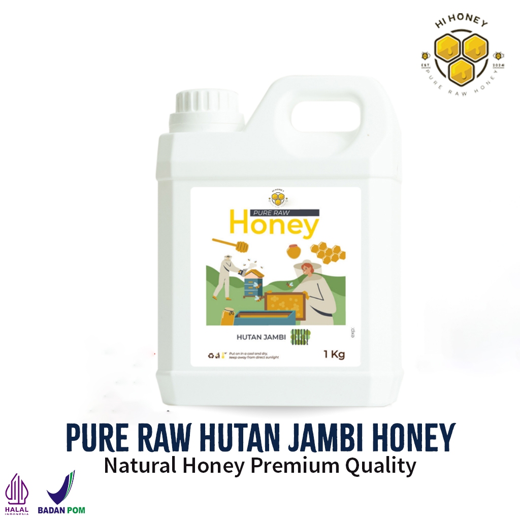 

Hi Honey Madu Hutan Jambi 1kg