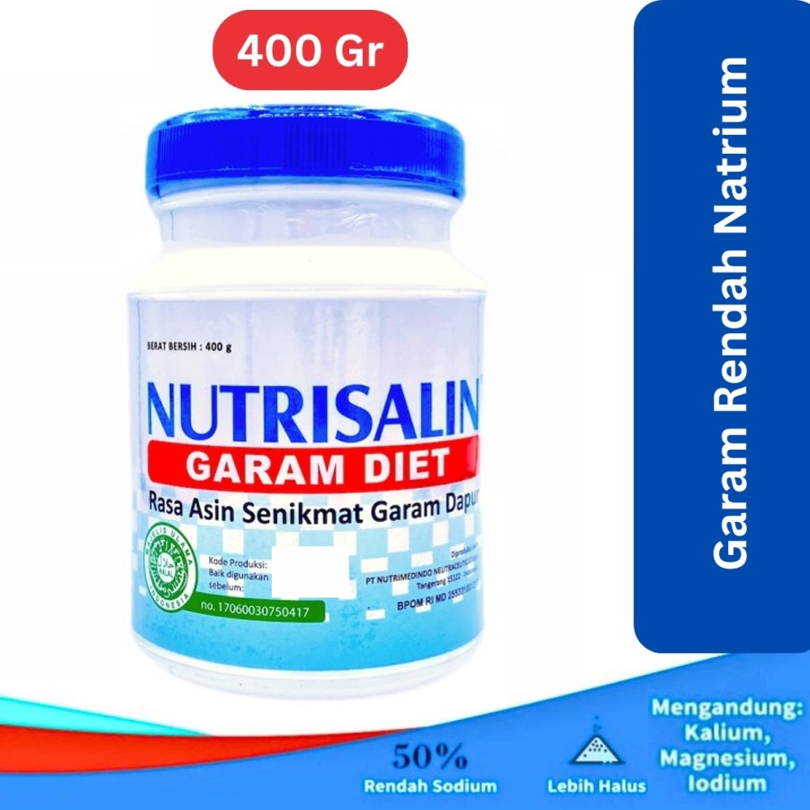 

Nutrisalin Garam Sehat 400g 400 gram