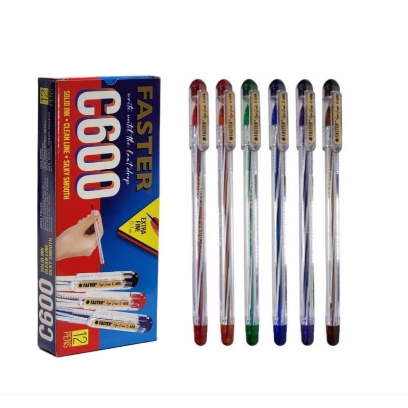 

(12 Pcs) Pen Faster C600/F6