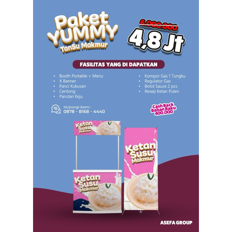 

Paket Usaha Ketan Susu