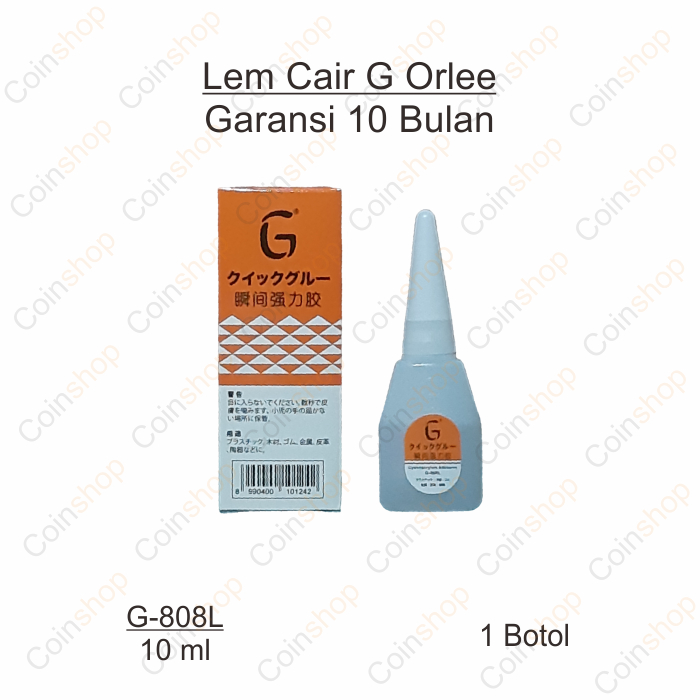 

Orlee G-808L Lem G Korea 10ml Per Pcs