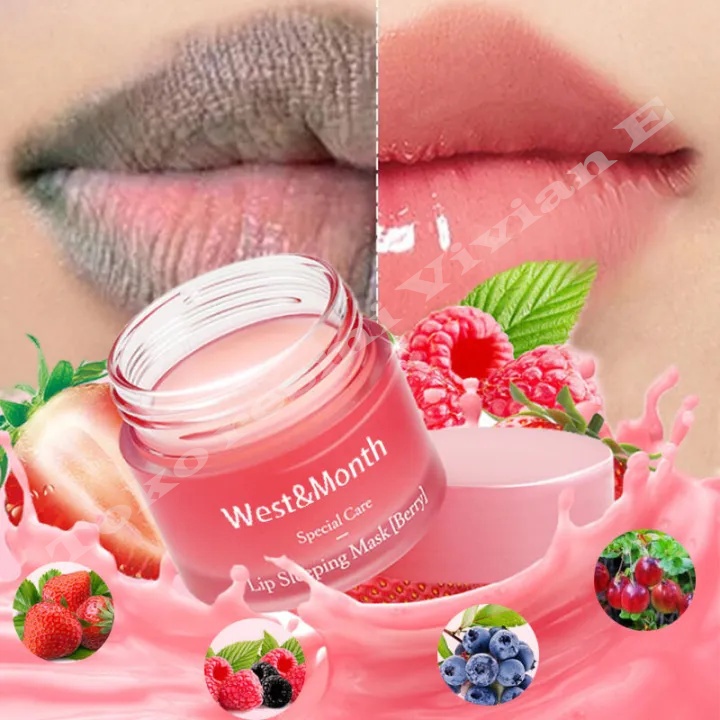 Krim Pelembab Bibir Hitam Jadi Merah Bibir Yang Hitam Perokok Pria 100% Ori Krim Pemutih Bibir Hitam