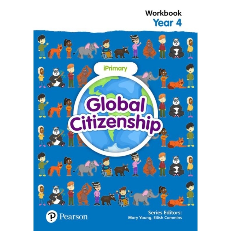 GLOBAL CITIZENSHIP PEARSON WORKBOOK Level 1, 2, 3, 4, 5, 6