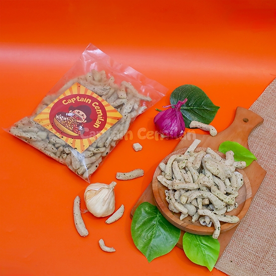 

wiw 500gram Basreng Stik Original Asin Gurih Daun Jeruk renyah kriuk baso goreng rempah Captain