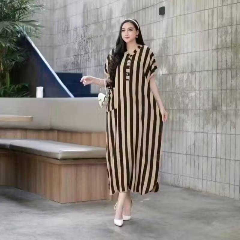 Daster salur laura/daster kekinian viral/daster andin arab salur/daster jumbo/daster/dress