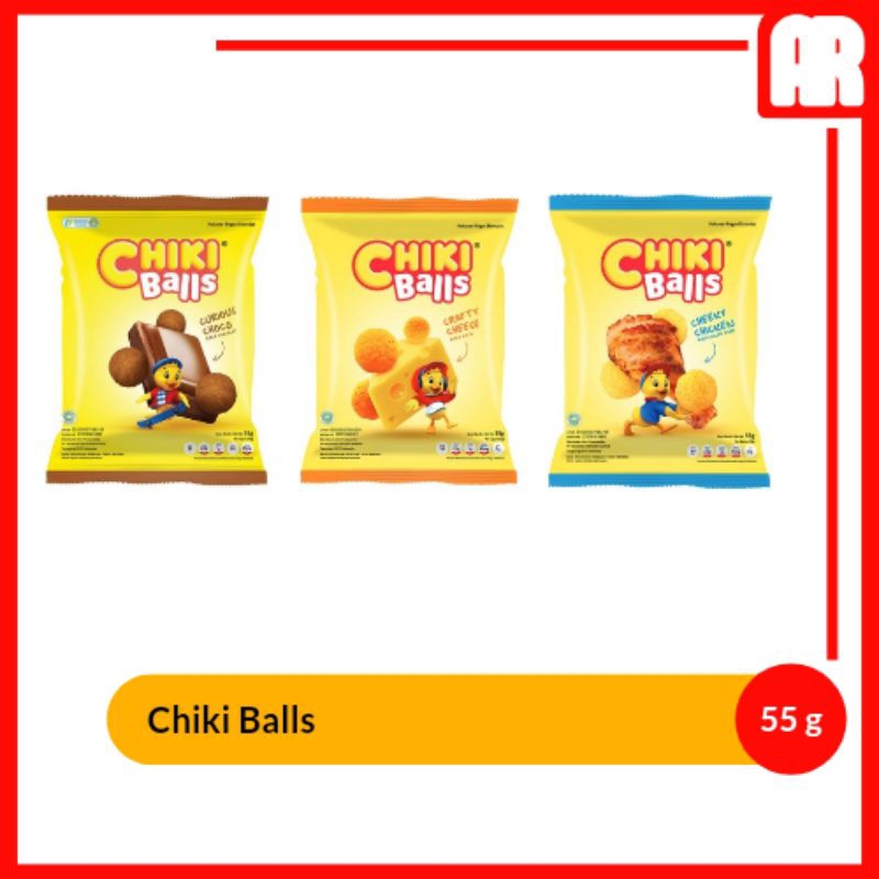 

Chiki Balls 55g - Snack Makanan Ringan | AR Ostore