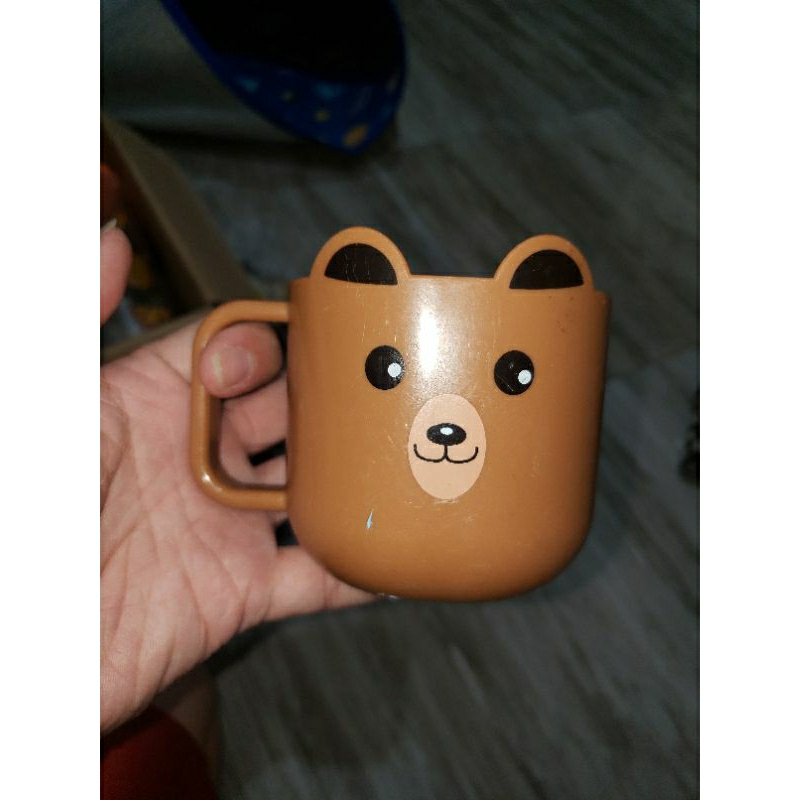 JUALAN GELAS WADAH MUG CANGKIR LUCU BENTUK MOTIF KARAKTER CHARACTER BEARS CONY LINE MASKOT MASCOT PA