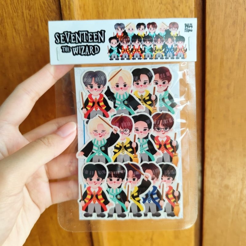 

(READY) Sticker Pack Seventeen the Wizard | Sticker Set
