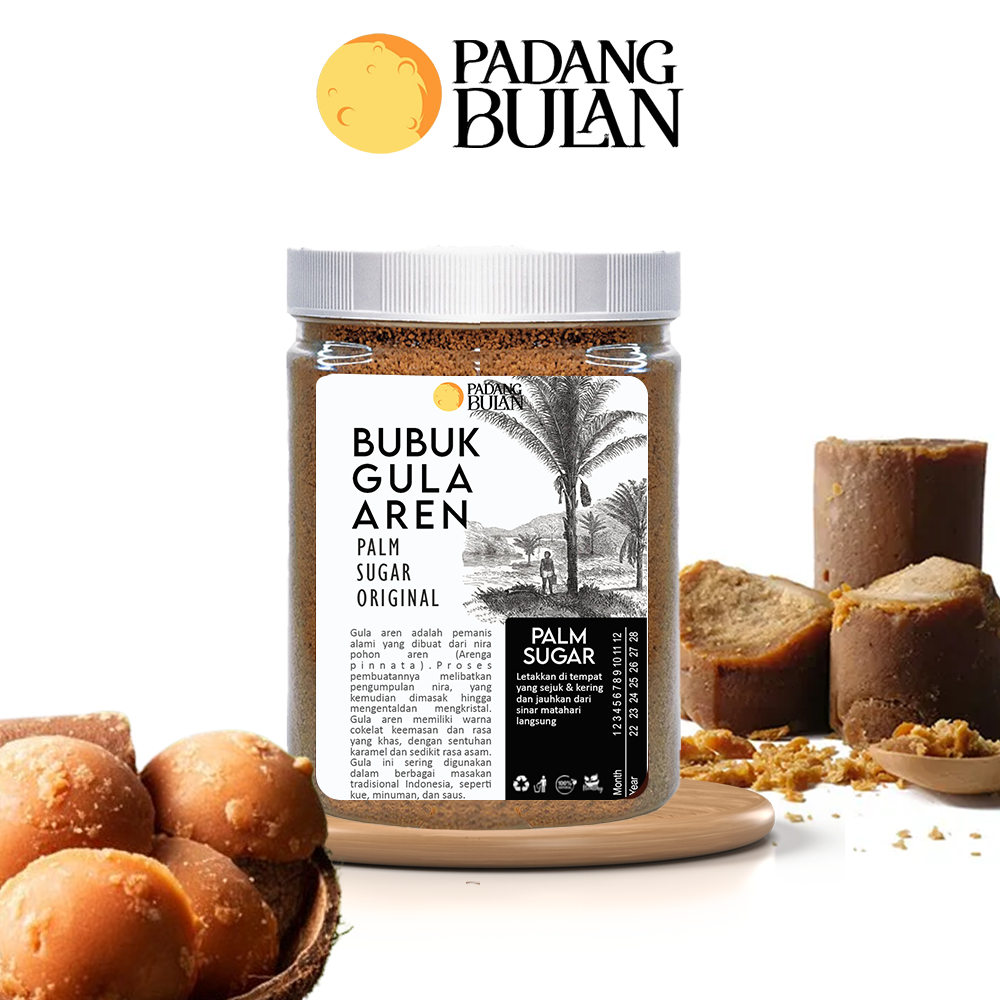 

Gula Aren Bubuk Organik 500 Gr Premium Pure - Padangbulan