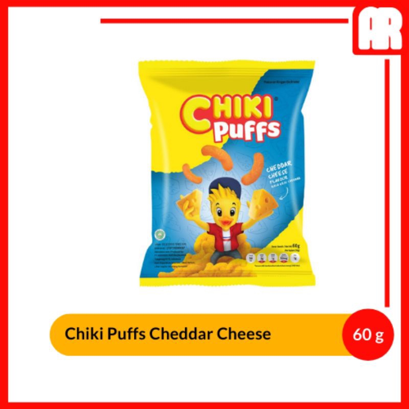 

Chiki Pufft Cheddar Cheese 60g - Snack Makanan Ringan | AR Ostore