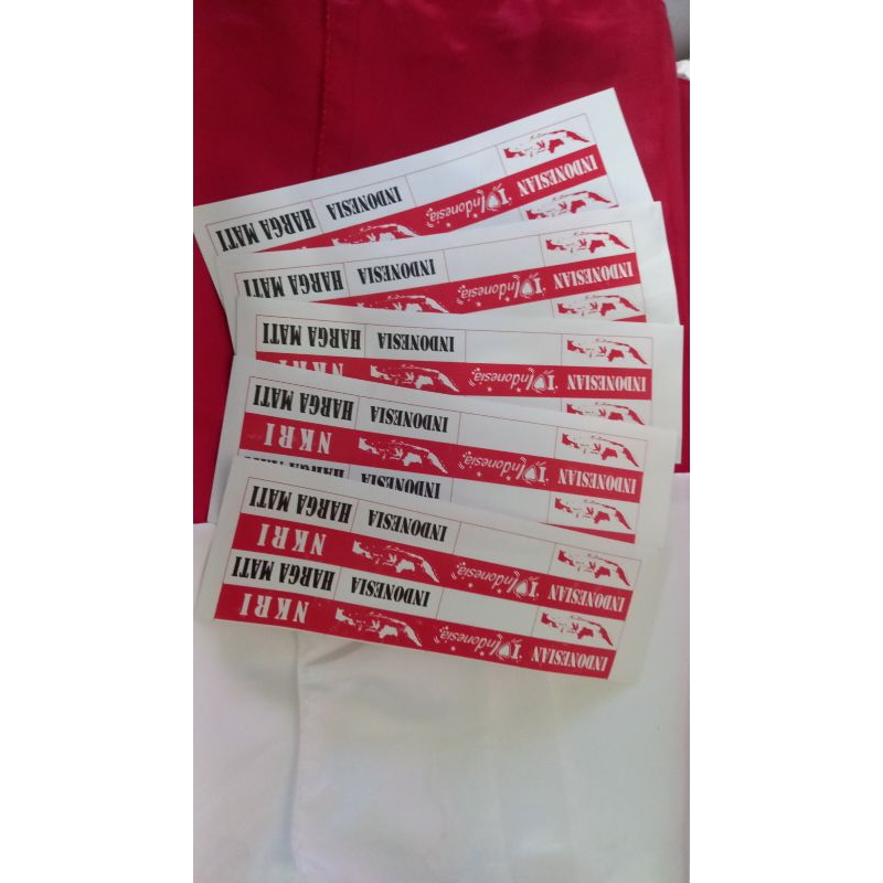

Stiker Pipi Merah Putih Indonesia Murah Meriah isi 40 pcs !! Merekat Kuat