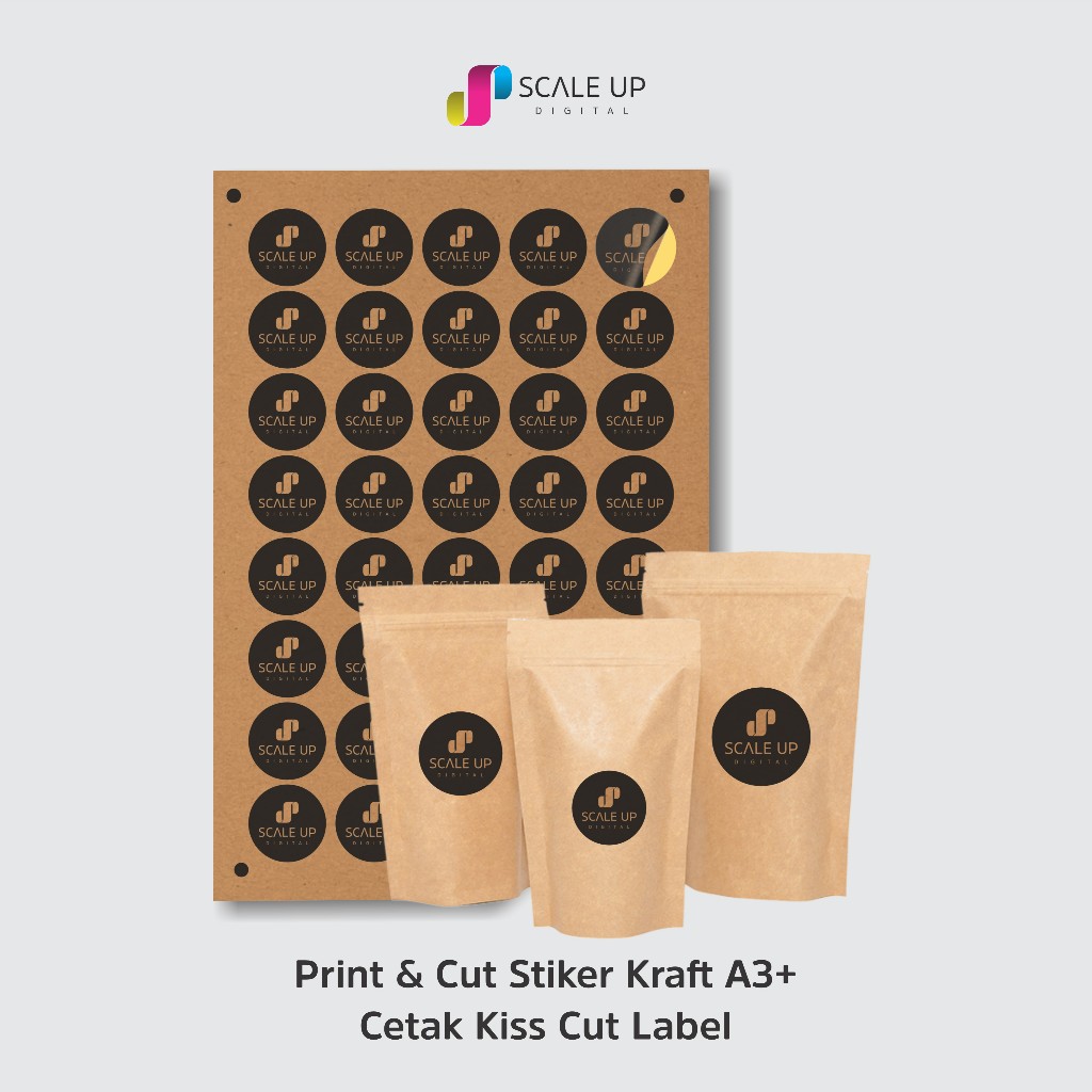 

Print & Cut A3+ Stiker Kraft - Cetak Kiss Cut Label