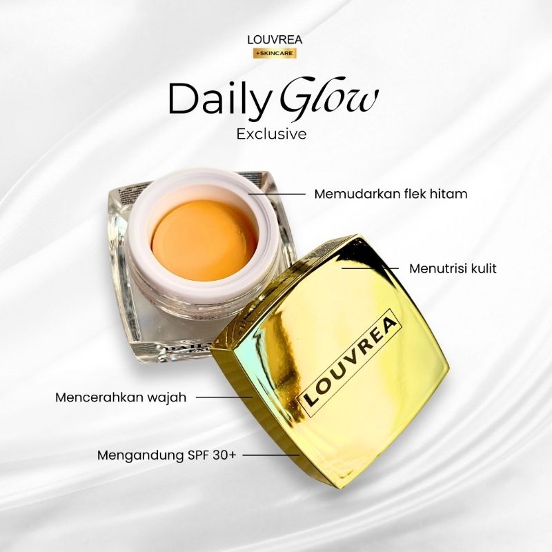 LOUVREA cream siang/Daily Glow Louvrea