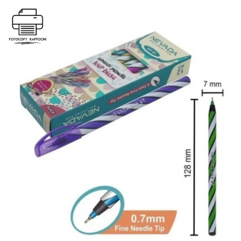 

Nevada Ballpoint Pen - 0.7mm