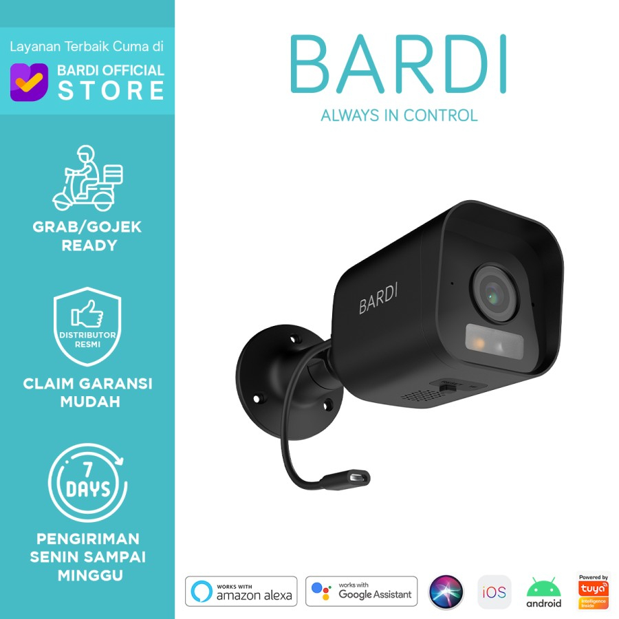 BARDI Smart IP65 Camera Outdoor STC Lite Version STC 1080p waterproof IP Camera Static IPCAM 1080p W