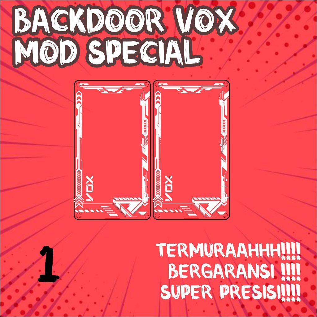 

Akrilik Bening Hiasan Vox FINDER