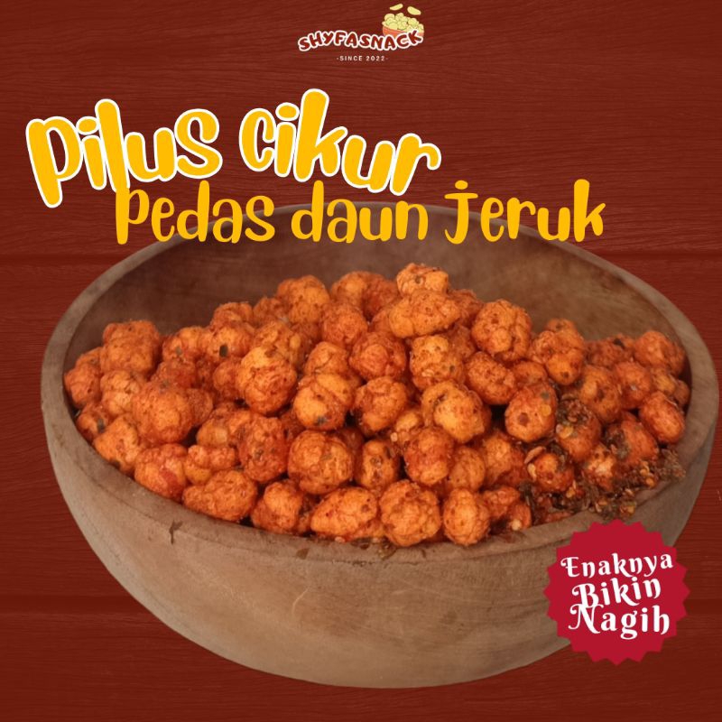 

PILUS CIKUR TIKTAK PEDAS DAUN JERUK 1kg
