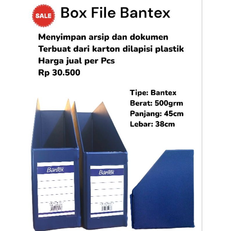 

{APM}Box File/ Magazine File Jumbo/ Merek Bantex/Folio 4011