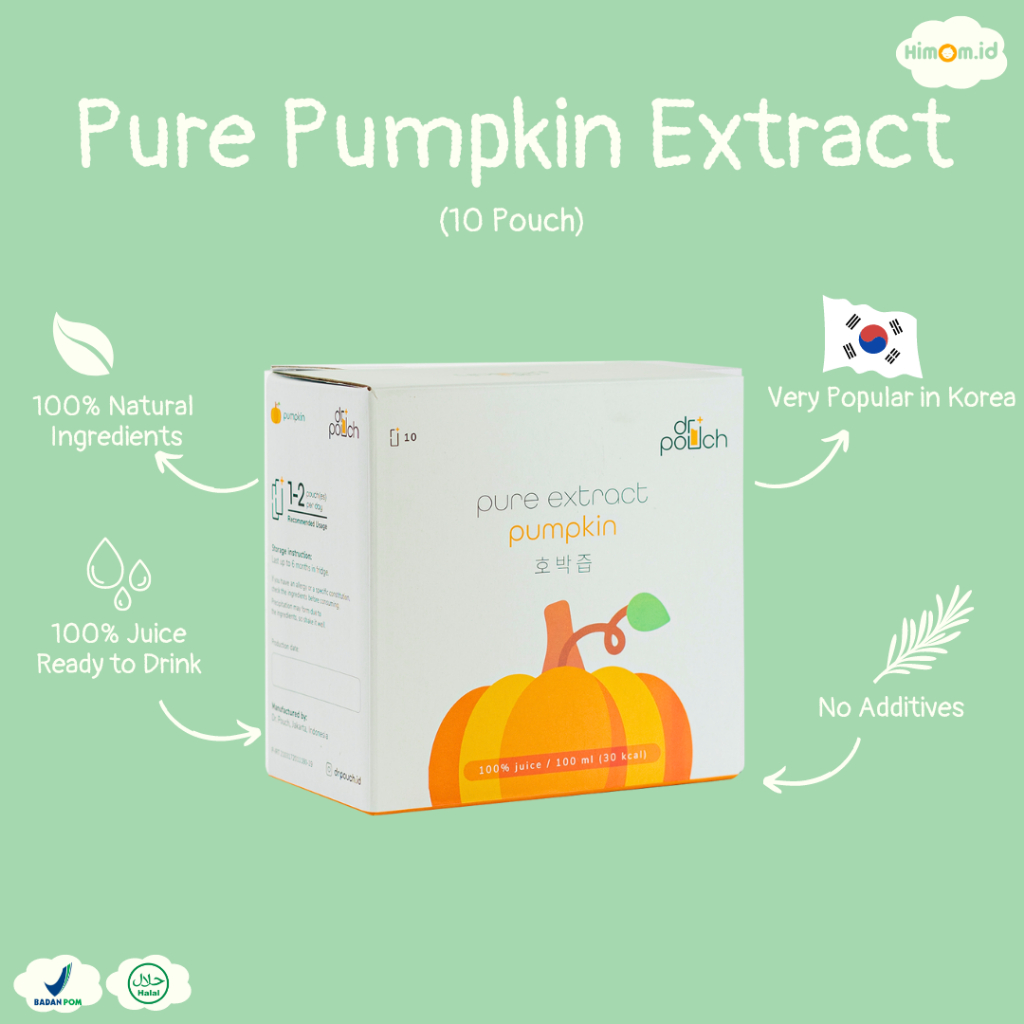 

Drpouch - Korean Premium Pumpkin Extract - 10 Pouch - dr pouch