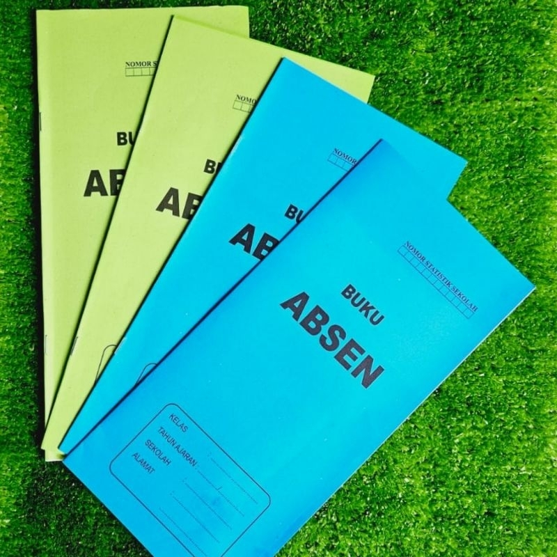 

Buku Absen Murah uk29cm x 13,5cm // Buku Absen Daftar Hadir