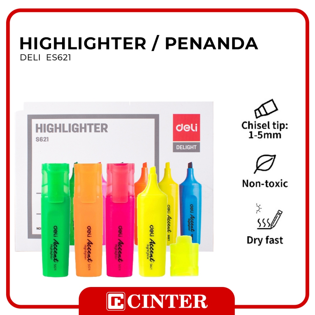

DELI - STABILO / PENANDA KATA / HIGHLIGHTER ES621