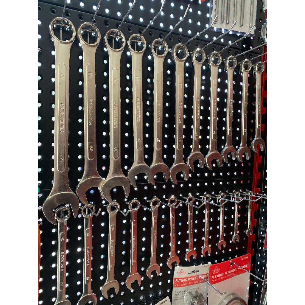 Kunci Ring Pas 1pcs 8-24mm/Kunci Ring Pas 1 Set 8 Sampai 24 Mm Combination Spanner Wrench