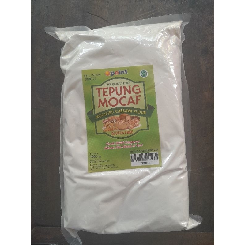 

TEPUNG MOCAF (MODIFIED CASSAVA FLOUR) POINT 1 KG