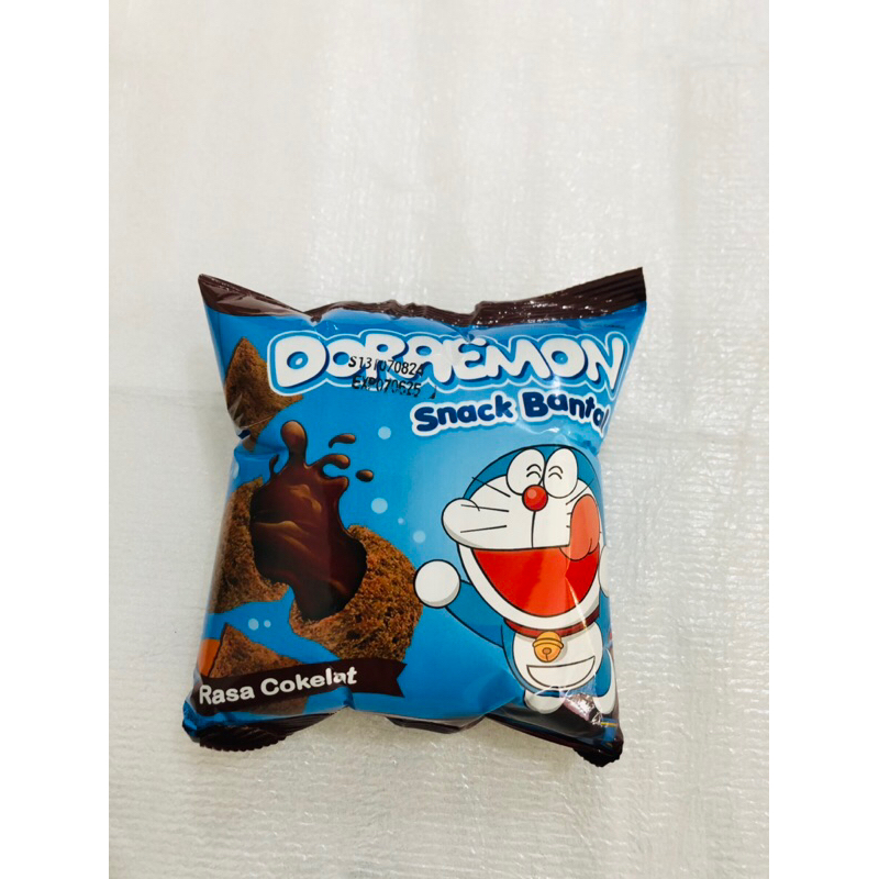 

[DORAEMON] Snack Bantal Rasa Coklat Berhadiah isi 10 Pcs