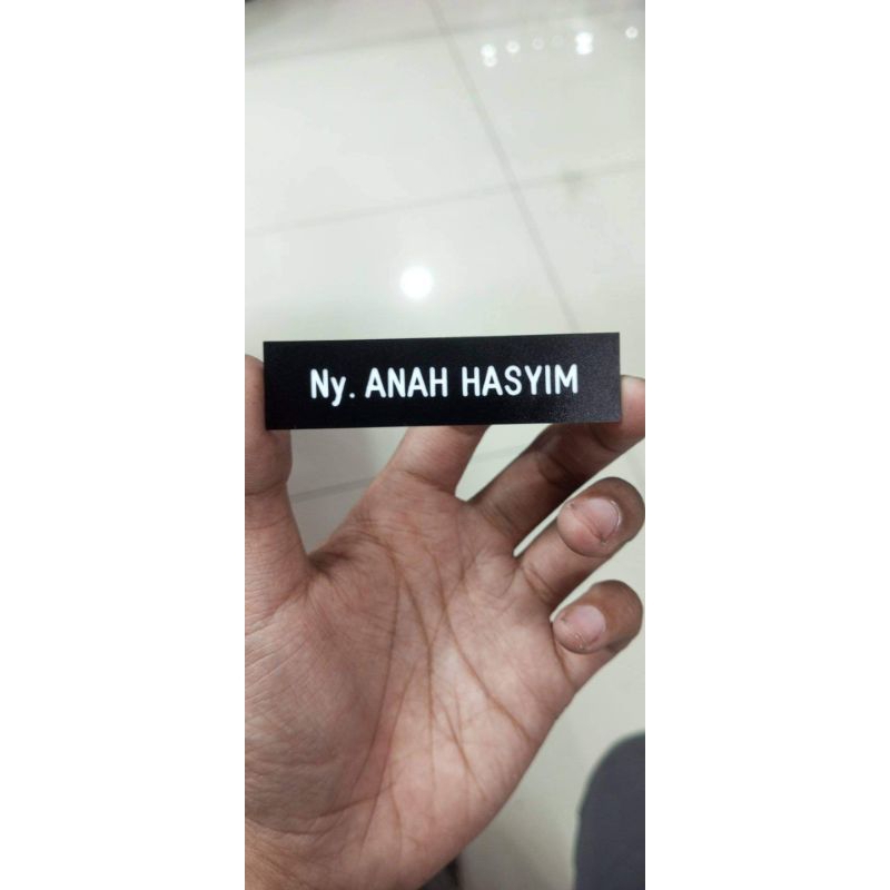 

Papan Nama Akrilik Persit | Name Tag Persit | Nama Dada Persit sesuai mupus