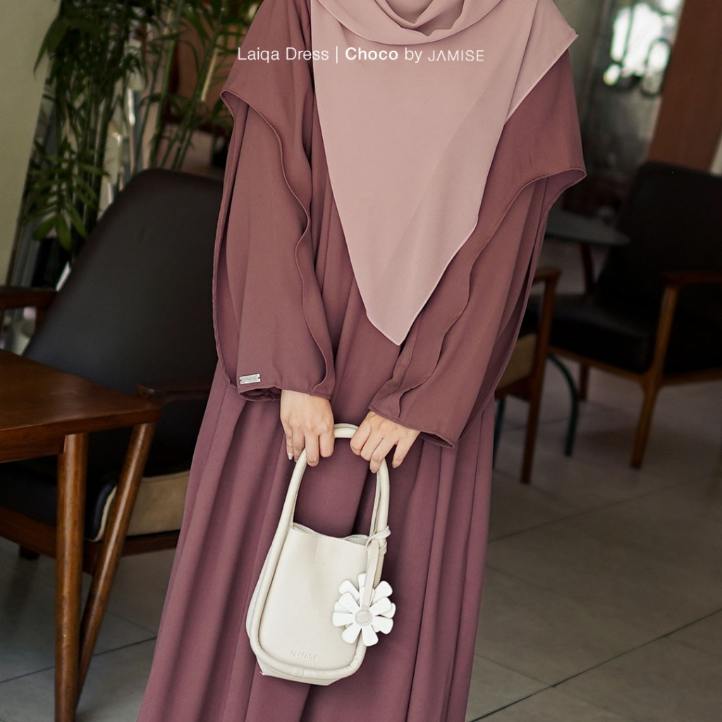 BEST SELLER JAMISE LAIQA DRESS GAMIS ABAYA MUSLIMAH ELEGANT