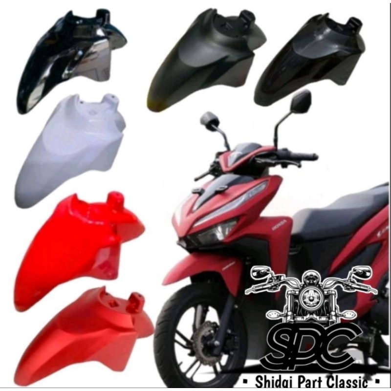 Selebor Spakbor Slebor depan Honda Vario 125 150 LED NEW ESP 2018 2019 2020 2021 2022 2023 2024 Sein