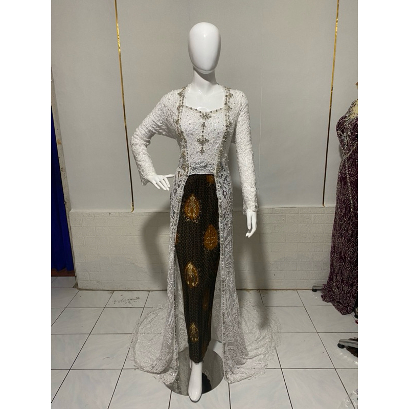 kebaya akad kutu baru pegantin