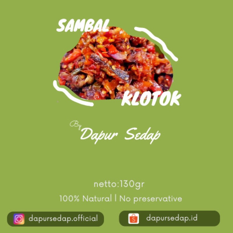 

Sambal Klotok - Kemasan Coba Aja Dulu - Sambal Instan - Sambal Siap Makan - Sambal Saset