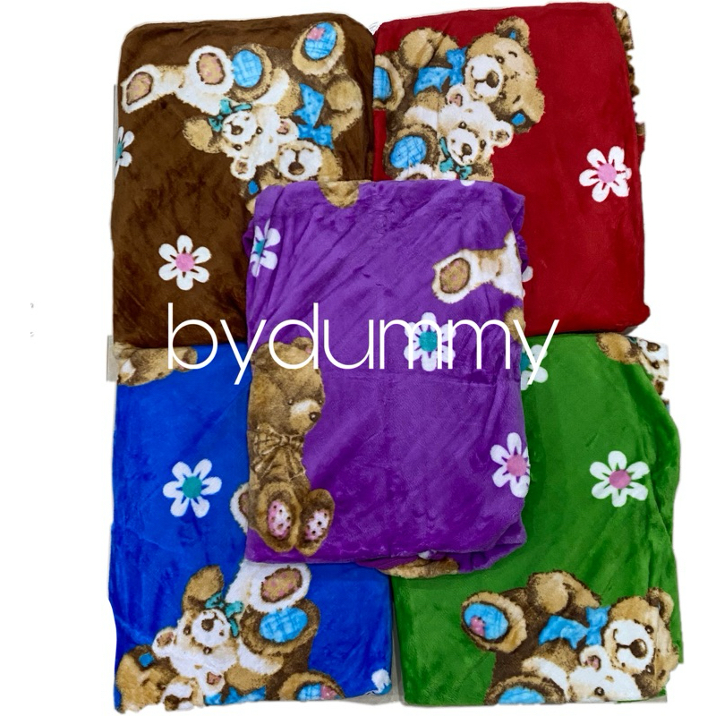 Selimut bayi bulu halus lembut selimut bayi topi cocok untuk kado merk c’bryan BRYAN grosir murah pe