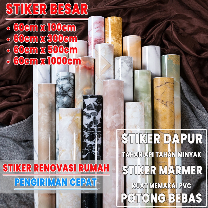 【Kelas A.】wallpaper dapur roll wallpaper dinding dapur wallpaper dinding dapur 10meter wallpaper mar