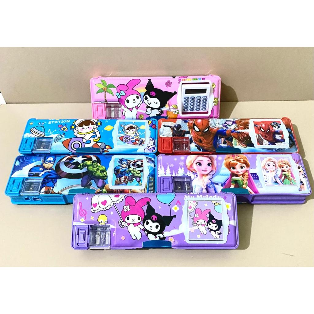 

[1 Pcs] Kotak Pensil Magnet CALCULATOR + RAUTAN - FANCY