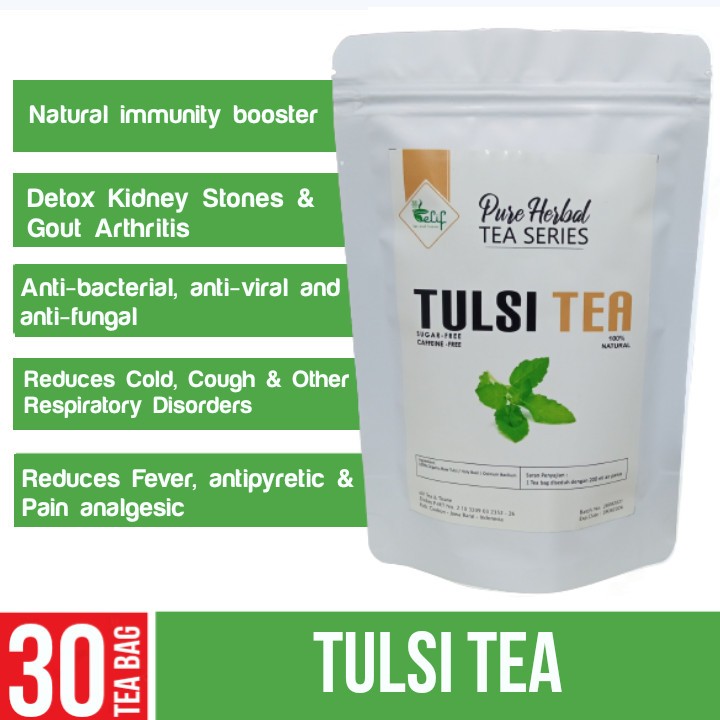 

TULSI TEA : OCIMUM BASILIUM / HOLY BASIL ISI 30 TEA BAG