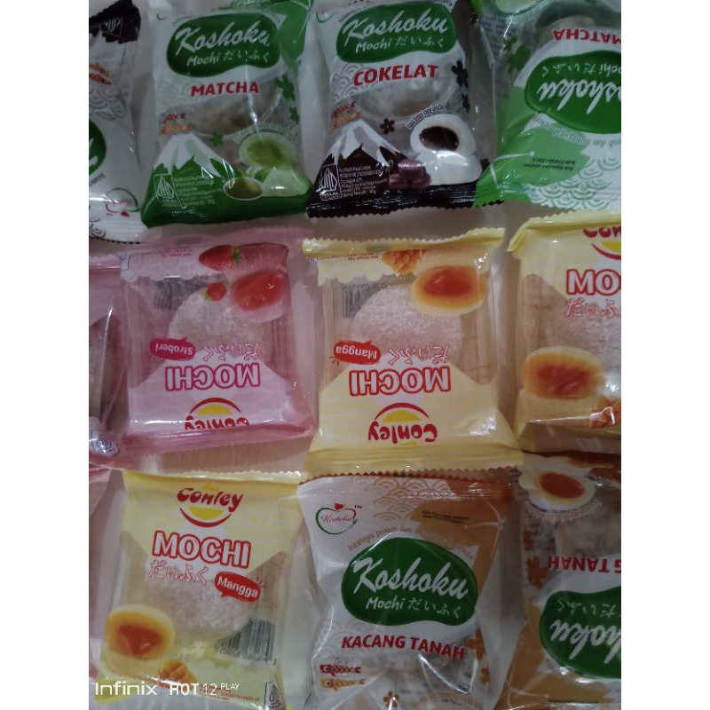 

Mochi aneka rasa cemilan kekinian isi 12 pcs