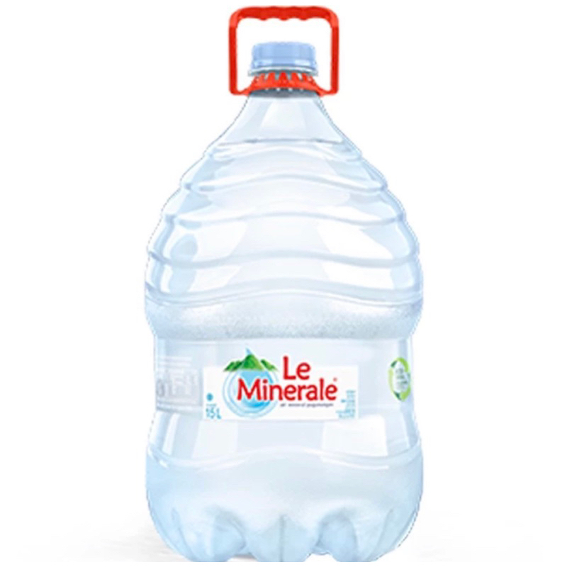 

Air Le Minerale galon + isi 15 liter