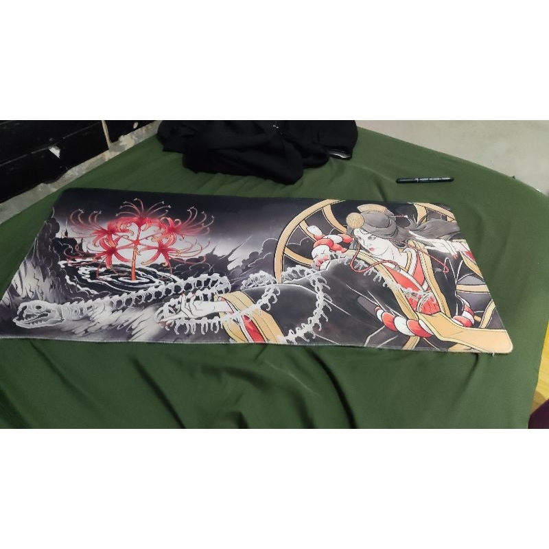 sold deskmat tenjin izanami kondisi 80%