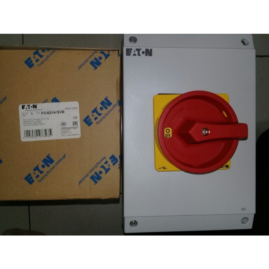EATON P3-63/I4/SVB Main Switch Original Eaton EATON P3-63/I4/SVB Main Switch Original Eaton EATON P3
