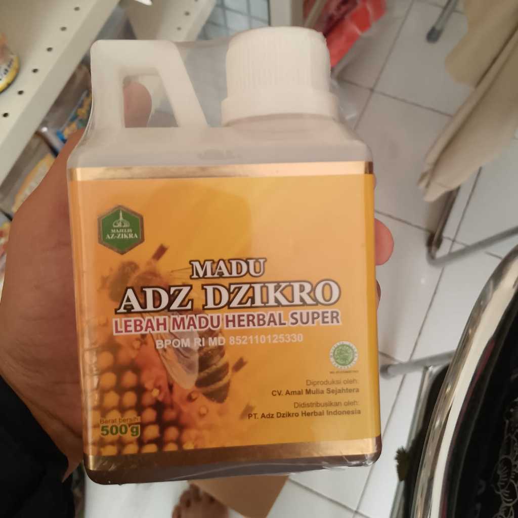 

Madu Kesehatan ADZ DZIKRO Herbal Super Original 500 Gram
