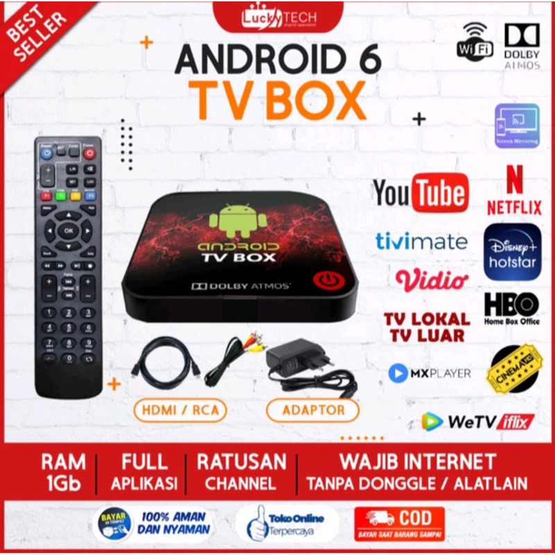 TV Box OS 6 Android Smart TV Box 4K HD Full APK