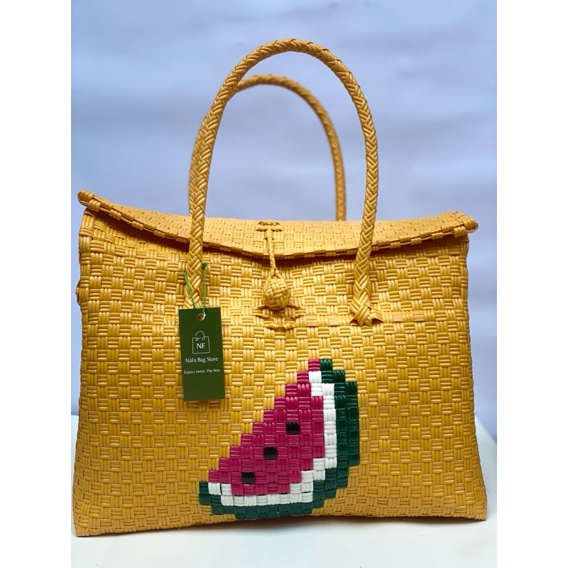 TAS ANYAMAN WANITA / TAS KOPER XL