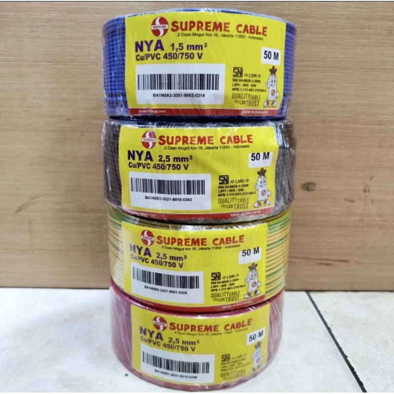 kabel supreme NYAF 1x2.5 50m