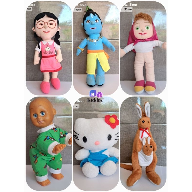 Boneka Krishna | Krisna Biru | Boneka India | Kartun Krisna