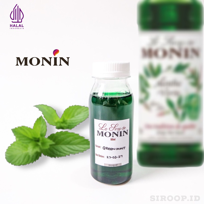 

Repack Monin Syrup Green Mint (30ml,75ml,100ml)